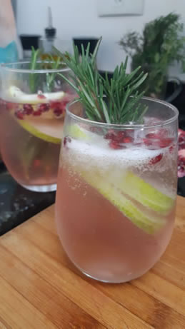 Receita de Sangria Natalina